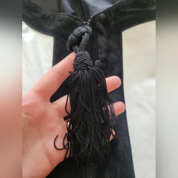 Global Identity G3 Black & White Western Leather Jacket